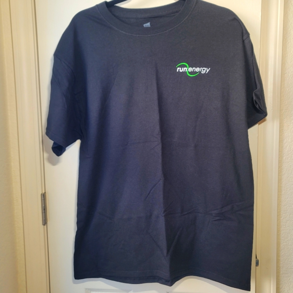 Hanes Black Sz large new without tags short sleeve t-shirt wind company shirt